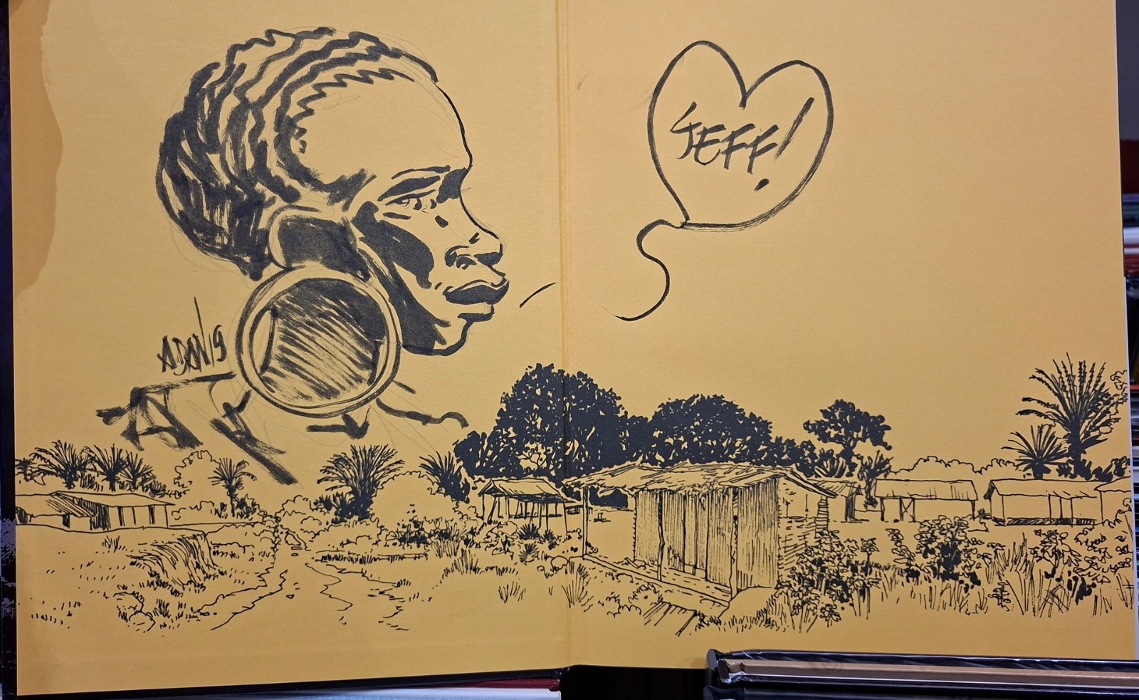 Le Oki d'Odzala _ A.Dan _ Bamboo ED° 2018 / Dédicacé !