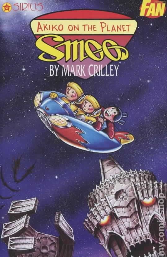 Akiko on the Planet Smoo Ashcan Fan Edition #0 FN/VF 7.0 1995 Immagine Stock