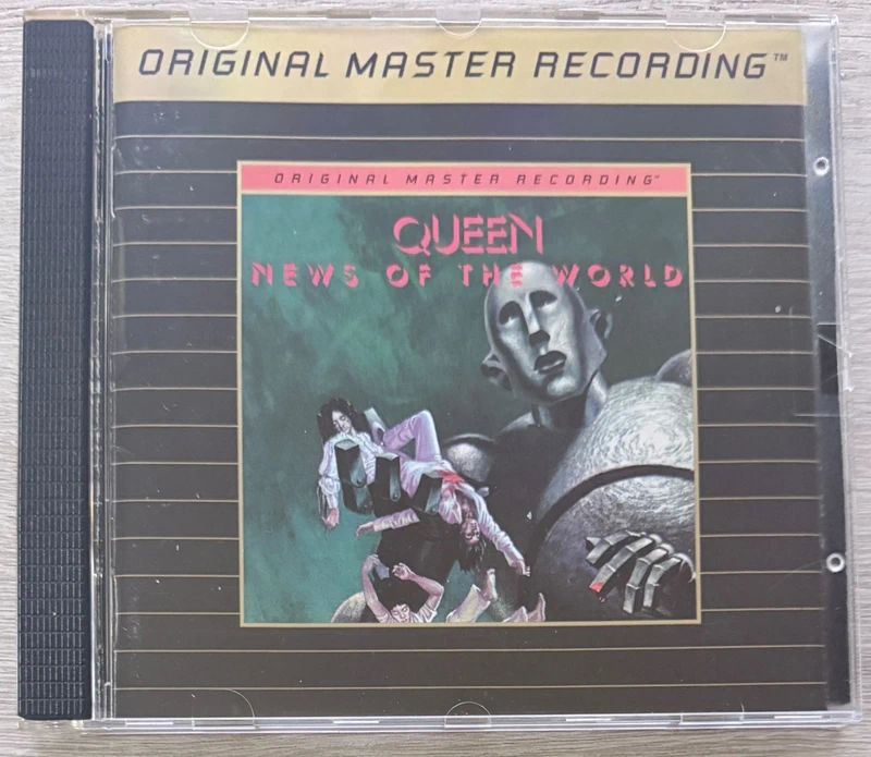 Queen: News of the World (USA, 1993) - Limited Edition 24 KT Gold