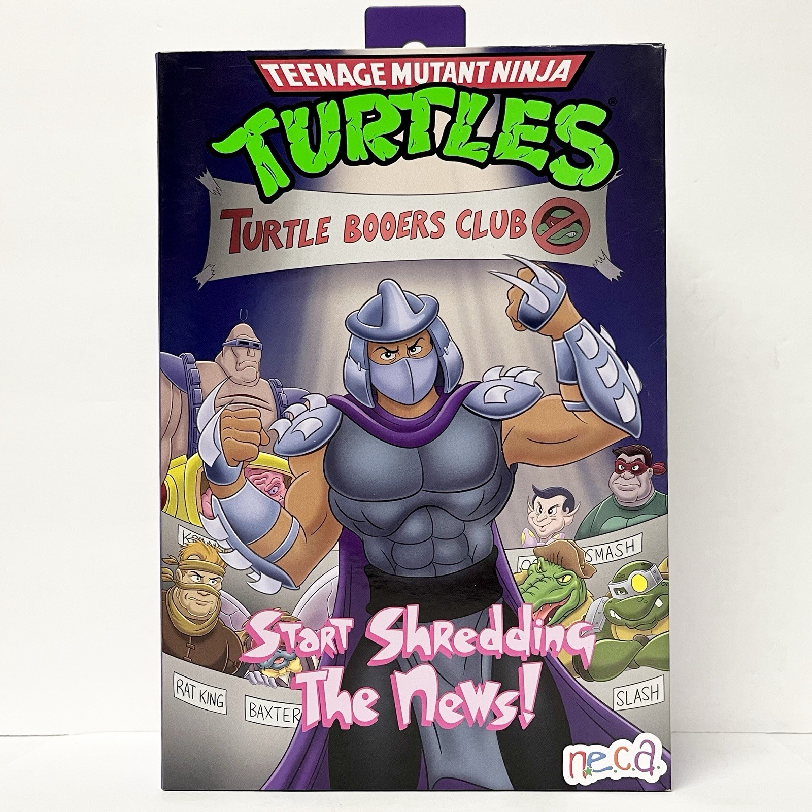 NECA TMNT Shredder Start Shredding The News Haulathon 2025 Target Exclusive New