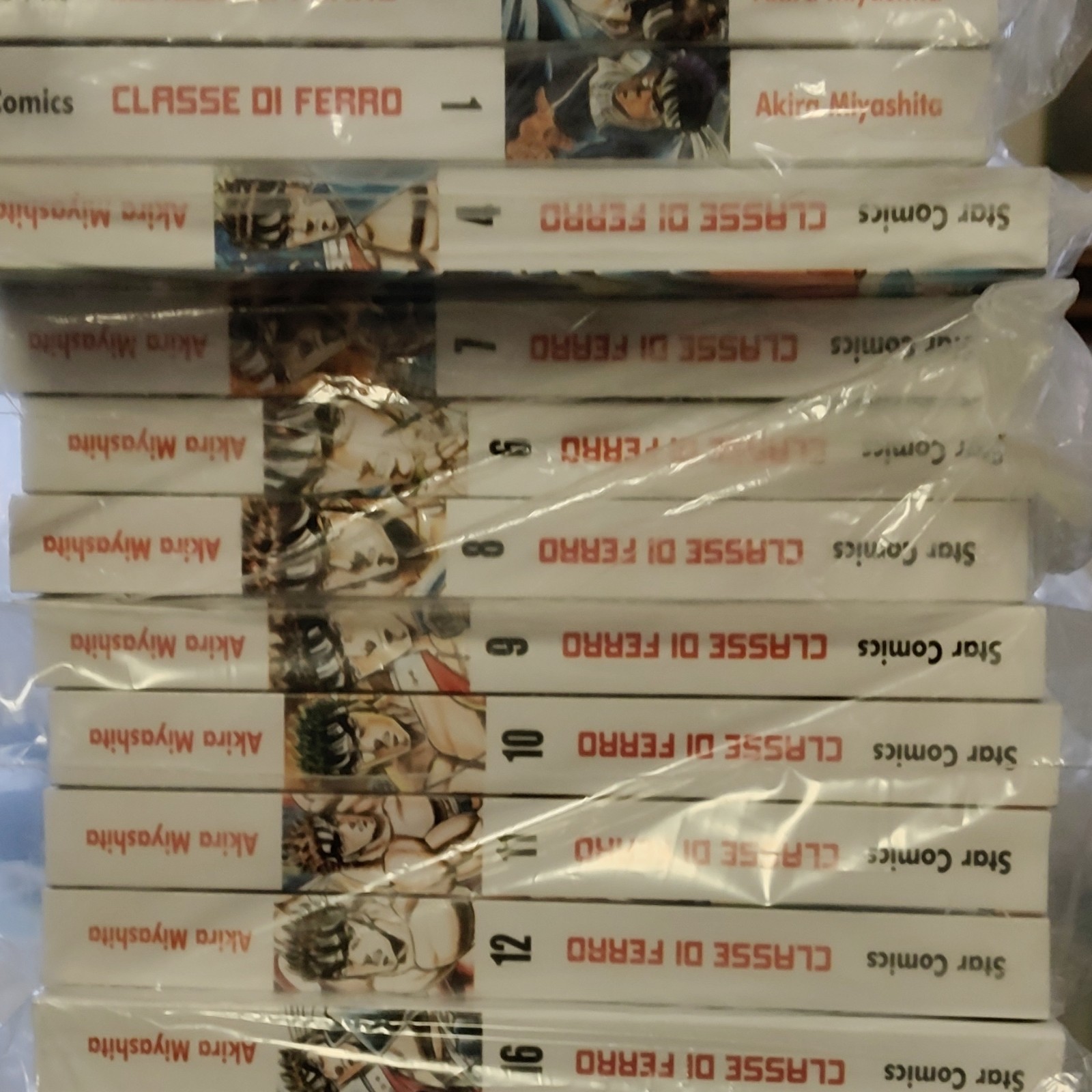 Star Comics Classe di Ferro Akira Miyashita  manga italiano 2006 Dal N 1 Al 20