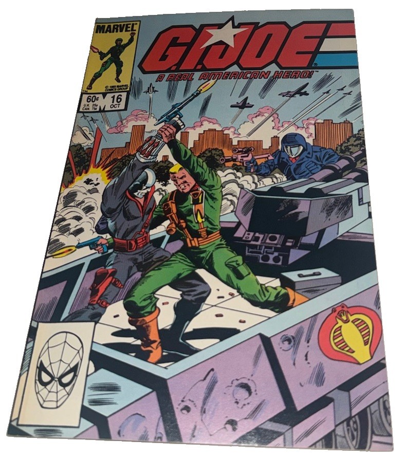 G.I. Joe: A Real American Hero #16 Marvel Comics 1983 1° Copertina Girl App
