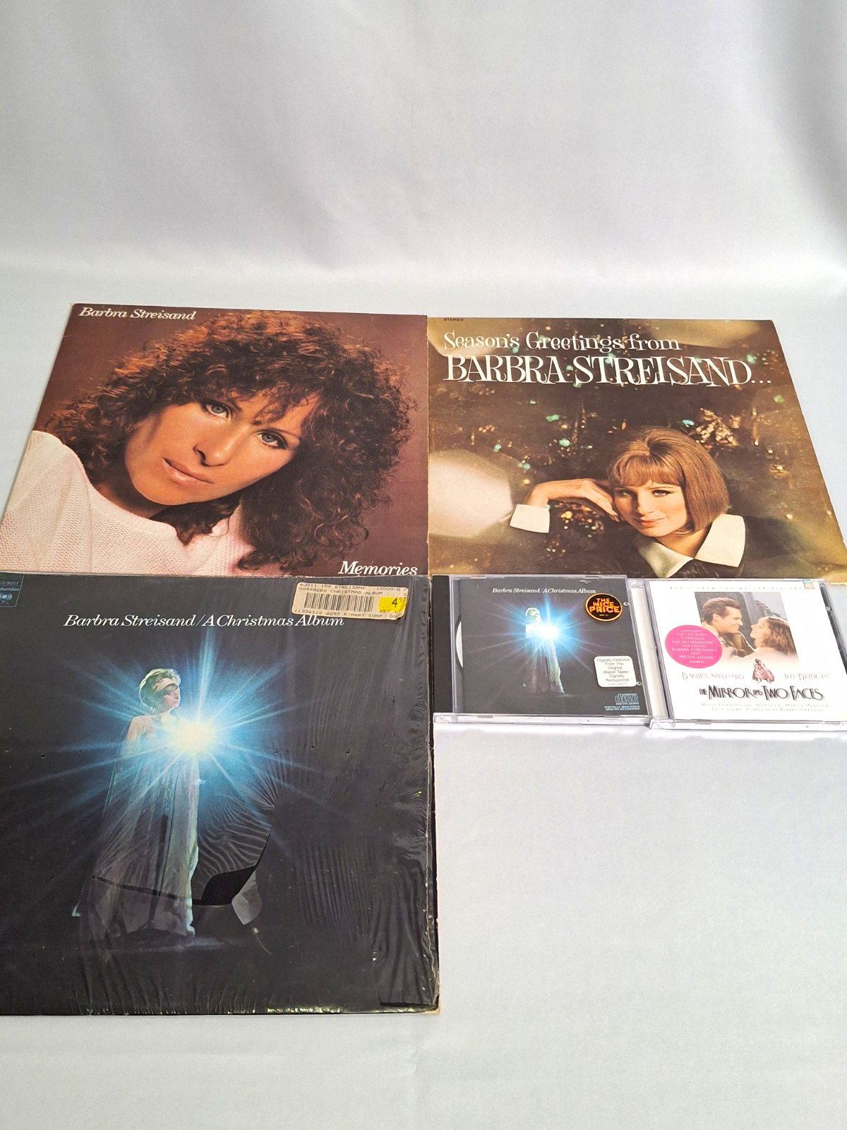 Barbra Streisand Bundle,3 Records, 2 Cd's