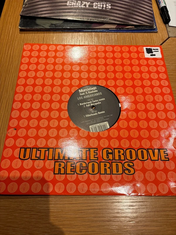 Disque maxi 45T Murcielago - Los Americanos