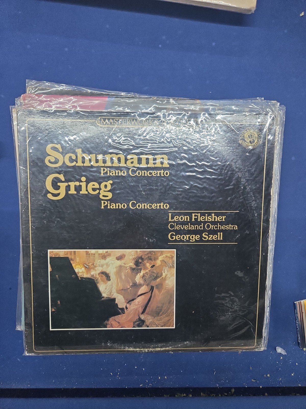 Schumann, Grieg, Szell LP Vinile Piano Concertos CBS Masterworks CBS60266 Nu B1