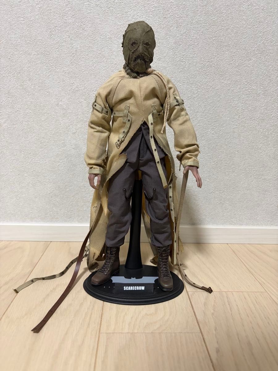 Hot Toys Movie Masterpiece Batman Begins 1/6 Figura Spaventapasseri USATO dal GIAPPONE