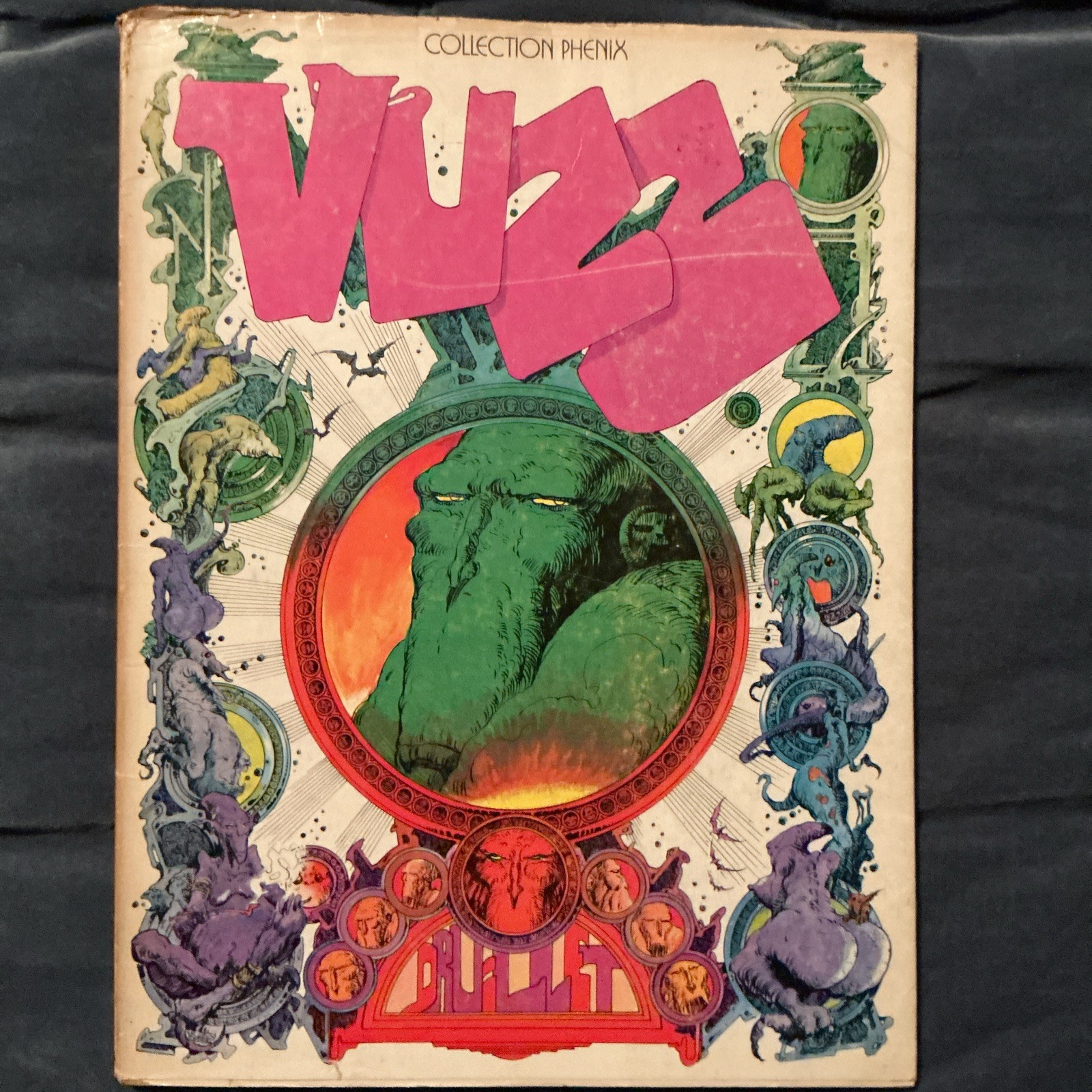 BD Vuzz (Tome 1) - P. Druillet - Édition Originale EO 1974 Collection Phœnix