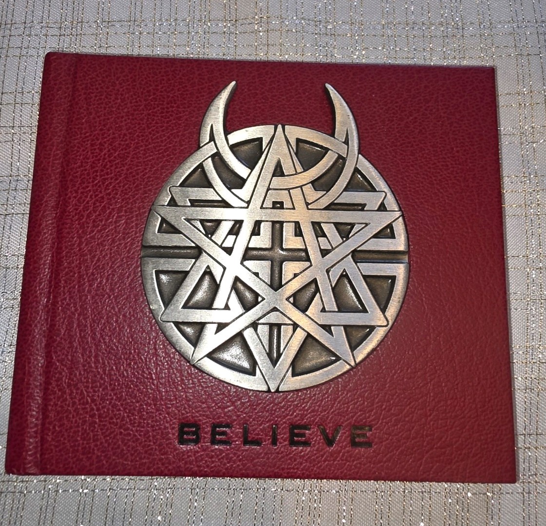 Disturbed Believe Limited Edition Nu-Metal CD Sep-2002 Reprise Bonus DVD Leather
