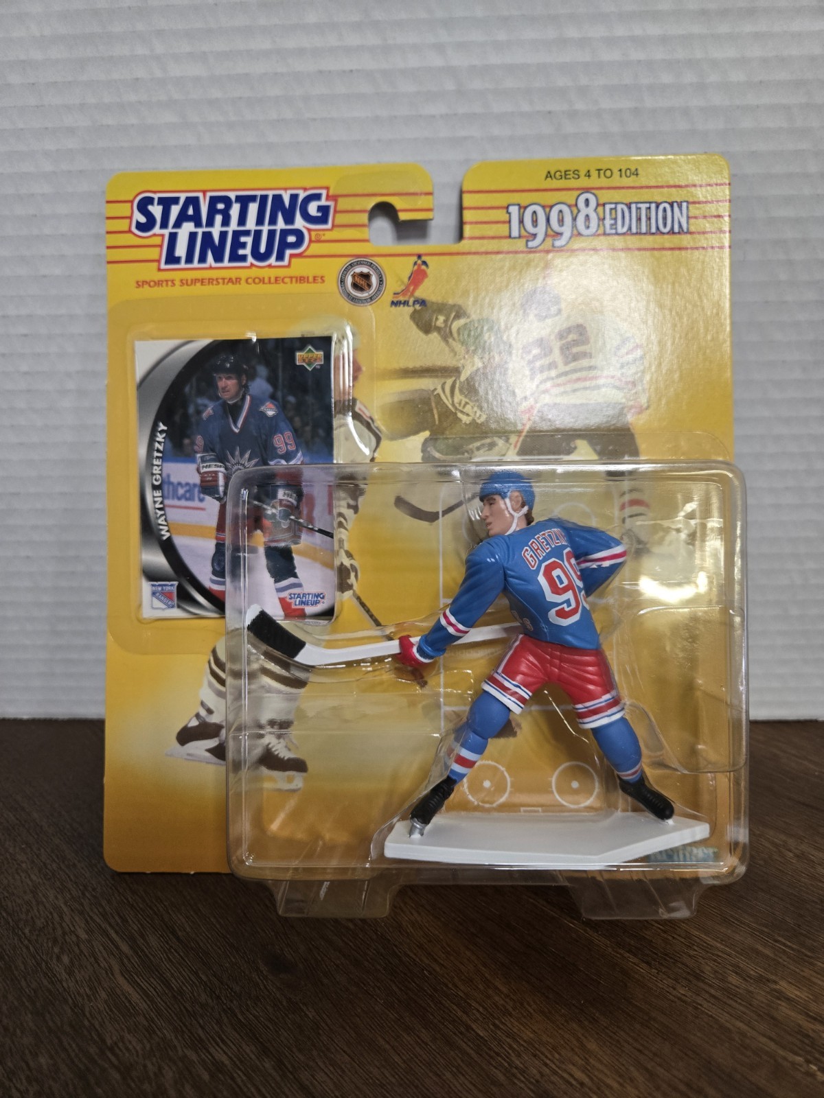 98 Figurine WAYNE GRETZKY Starting Lineup! SIGILLATO! OTTIME CONDIZIONI!!!