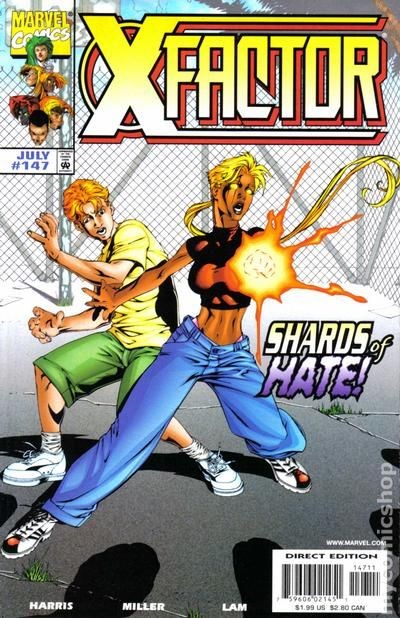 X-Factor #147 VF 1998 Immagine Stock
