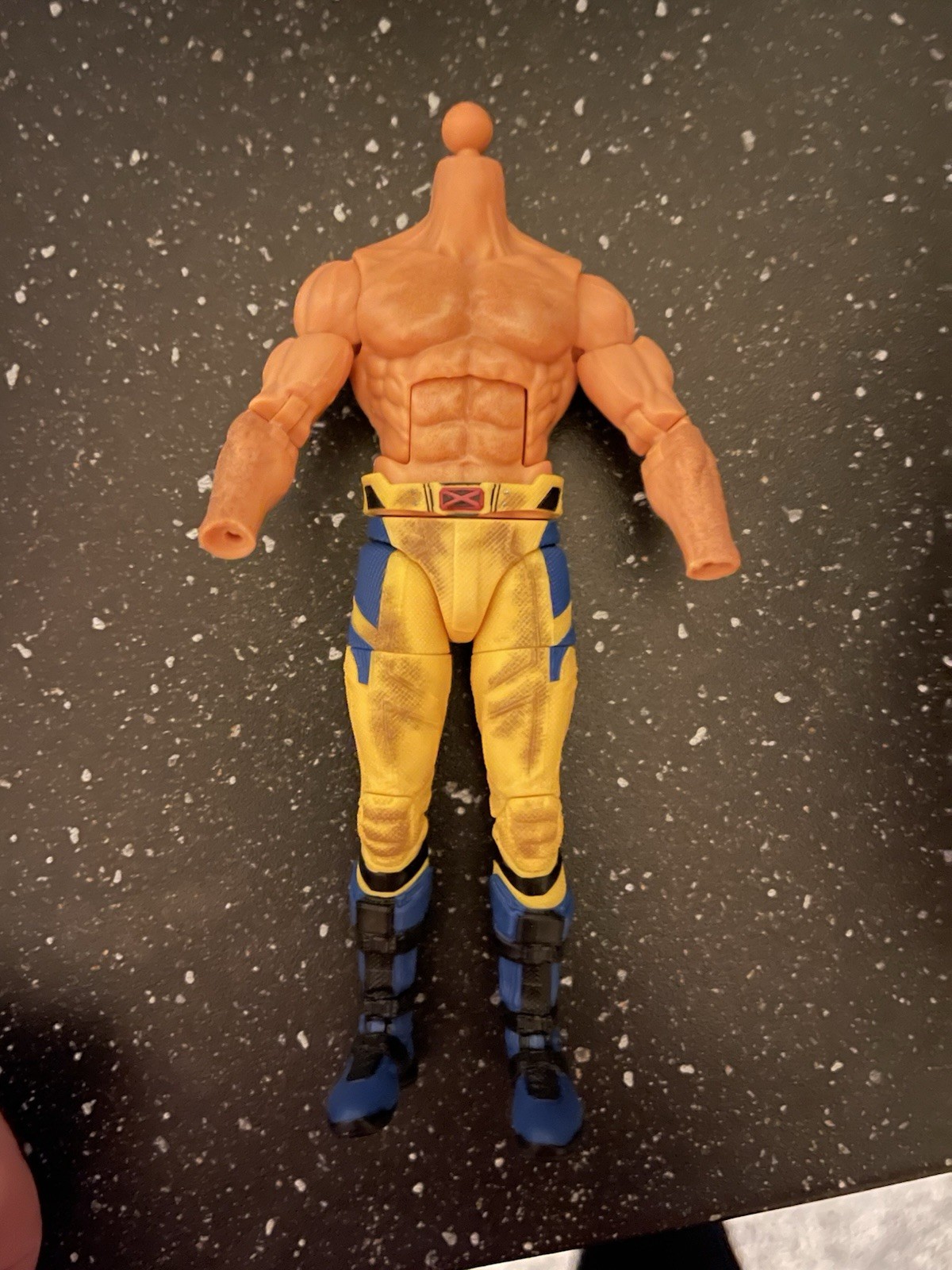 Marvel Legends WOLVERINE 6" personaggio senza camicia solo corpo NO TESTA Deadpool MCU