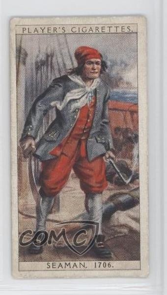 1930 Player's History of Naval Dress Tobacco Seaman 1706 #13 1i3