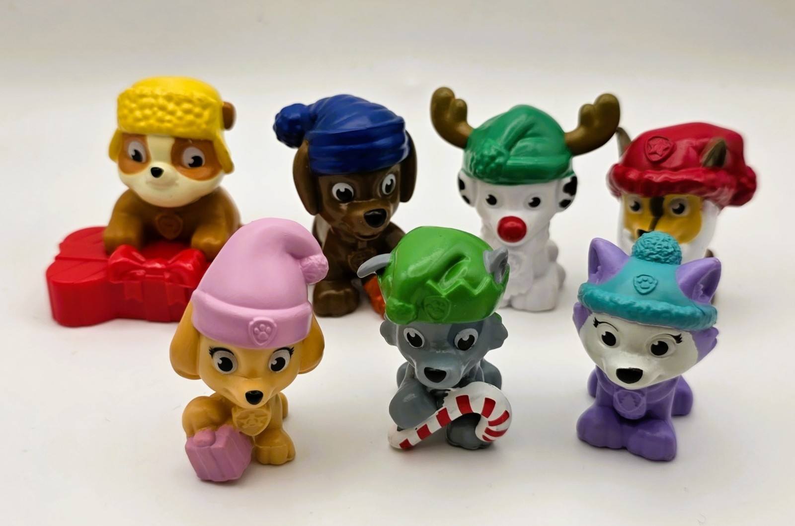 PAW Patrol 2024 Calendario dell'Avvento 7 Minifigure Cuccioli Set Completo Vacanze