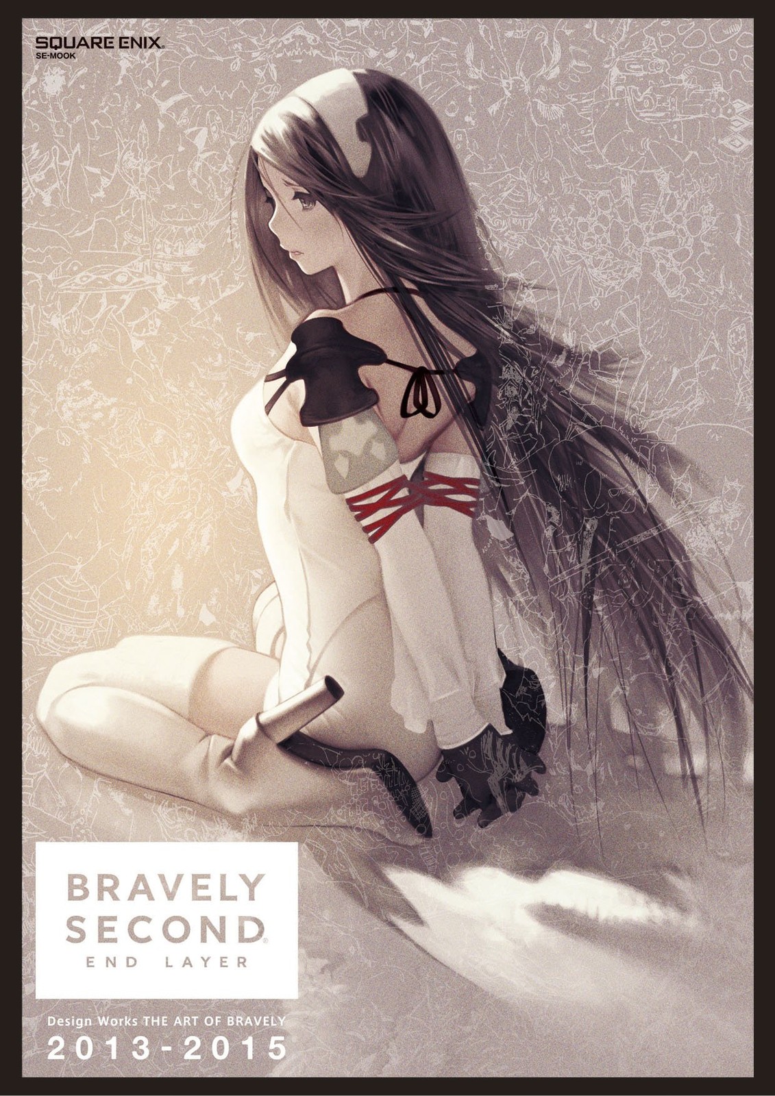 BRAVELY SECOND Design Works L'ARTE DEL CORAGGIO 2013-2015 (SE-MOOK) forma libro JP