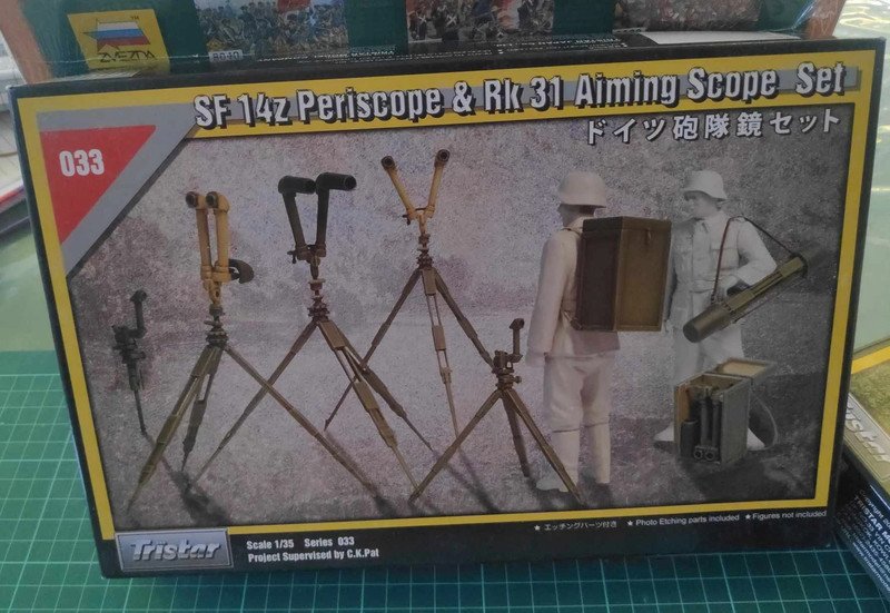 Set Pericopios alemanes WWII, Tristar 1/35