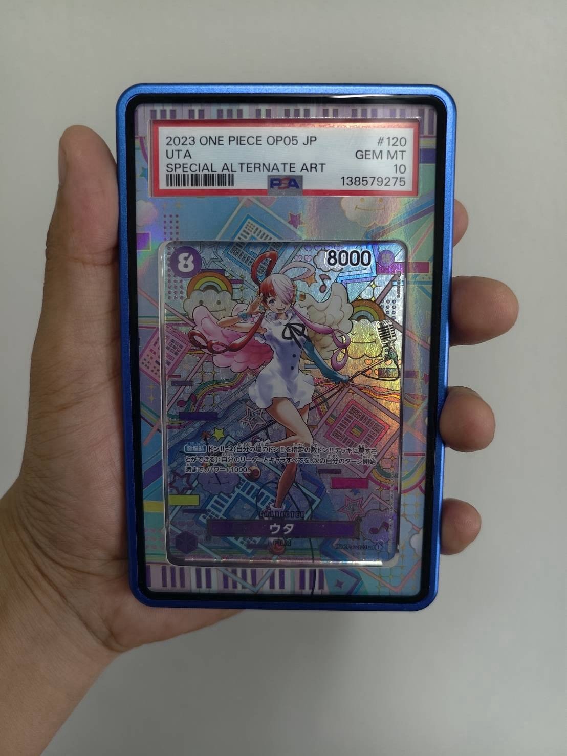 PSA 10 UTA OP05-120 speciale arte alternativa carta giapponese pezzo unico
