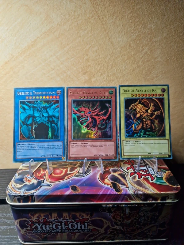Divinità Egizie : Obelisk / Slifer / Ra (ultra rare)