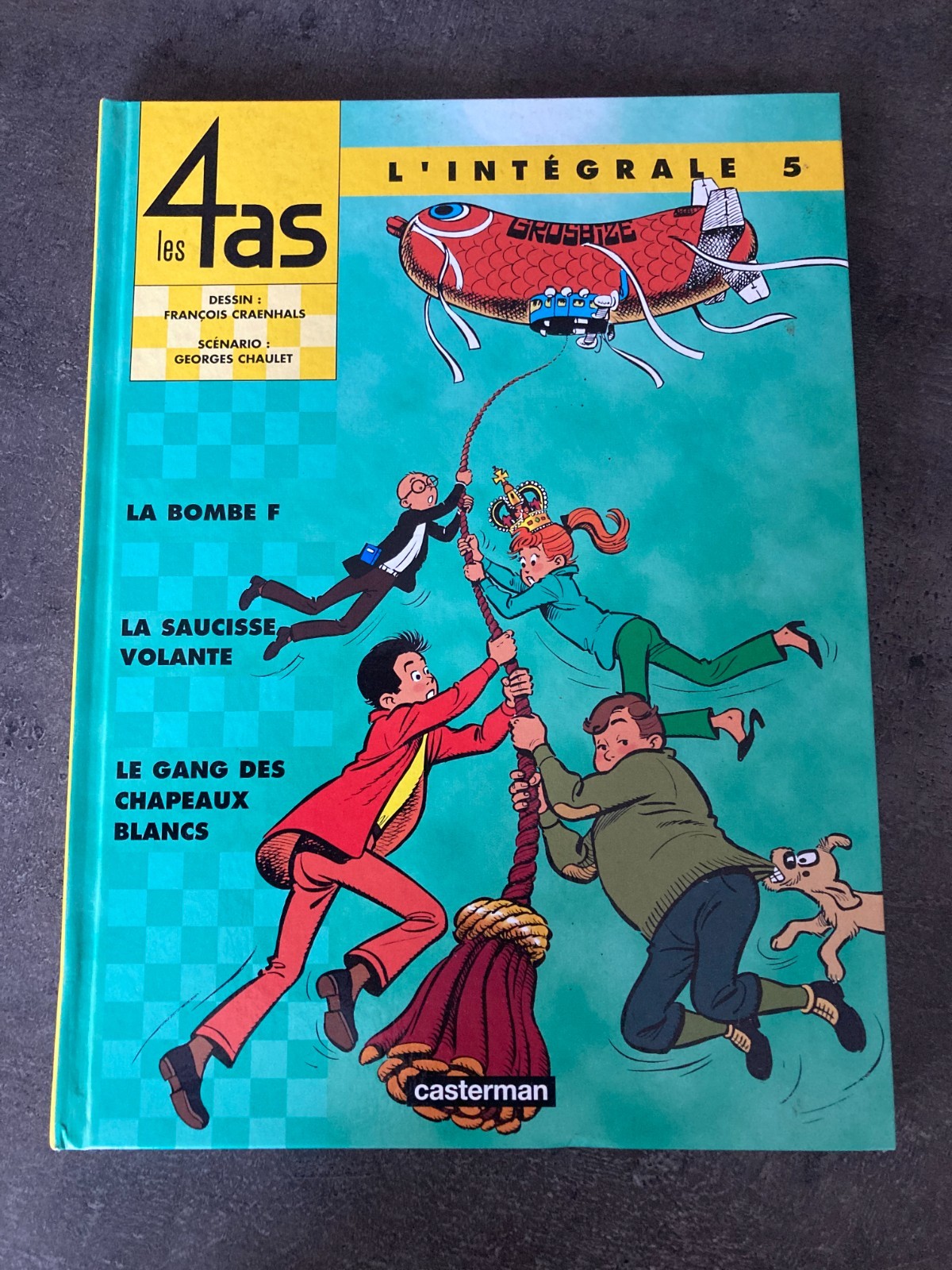 BD Intégrale LES 4 AS N°5 Bon état  H10