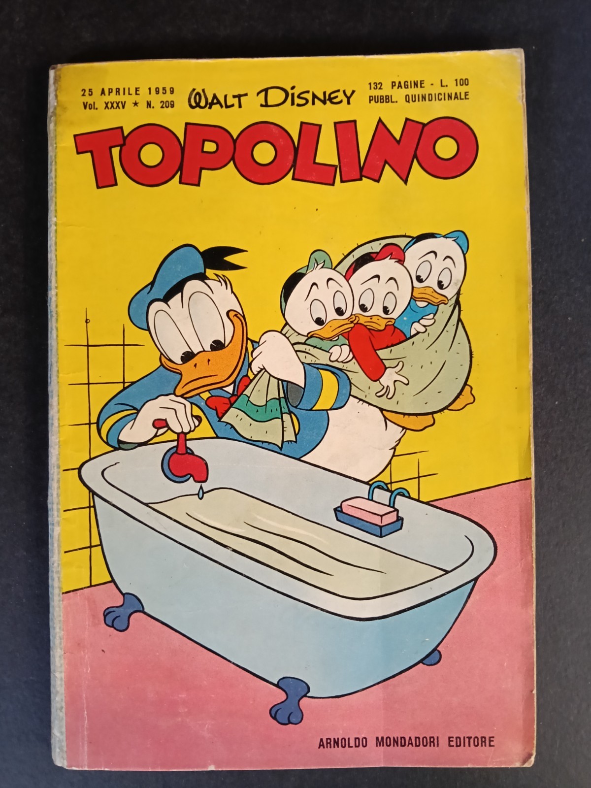 TOPOLINO LIBRETTO ORIGINALE CON FIGURINE N.209    (cod.L32)