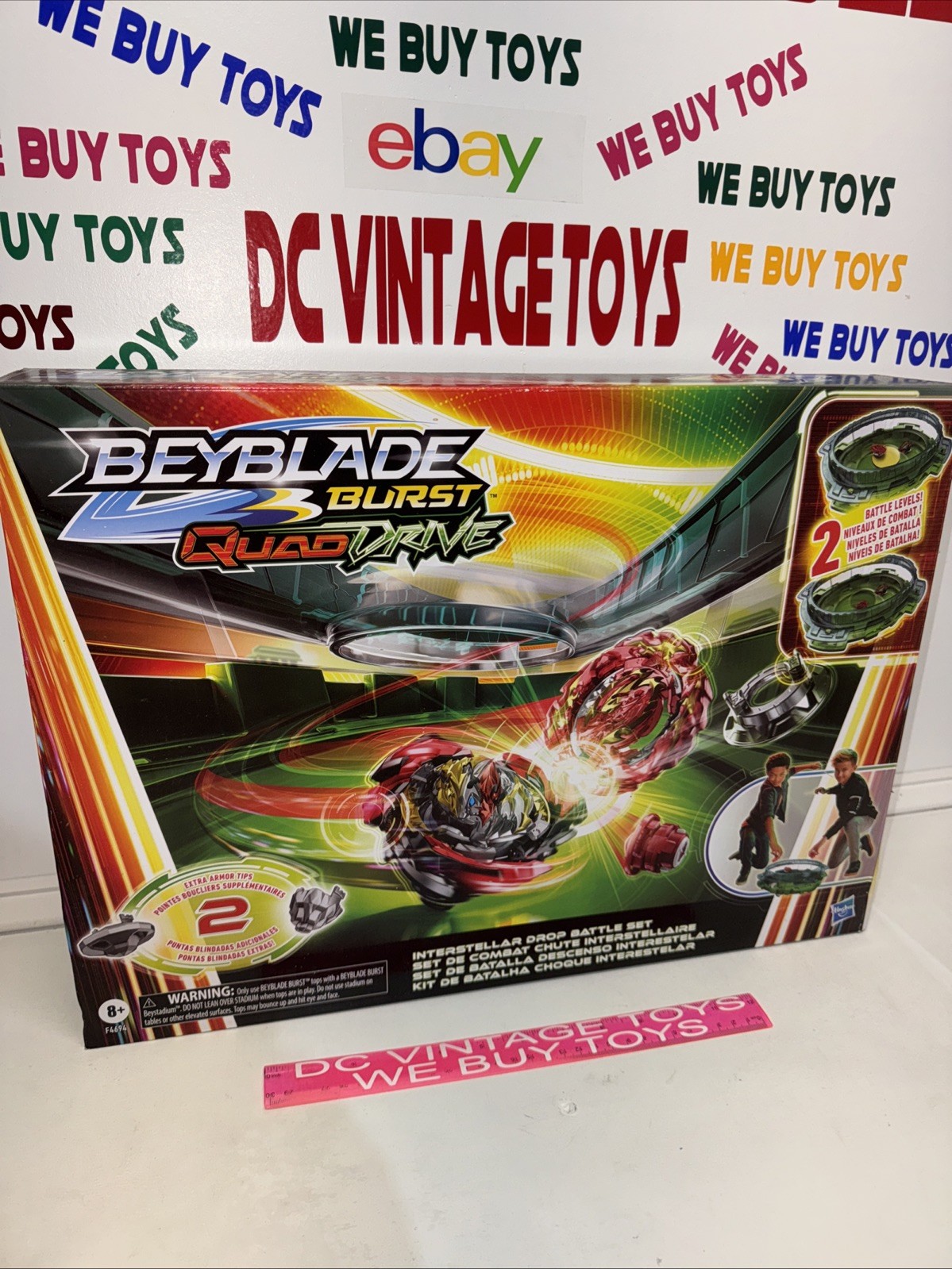 BEYBLADE Burst QuadDrive Interstellar Drop Battle Set-NEW Sealed  BOX 🔥