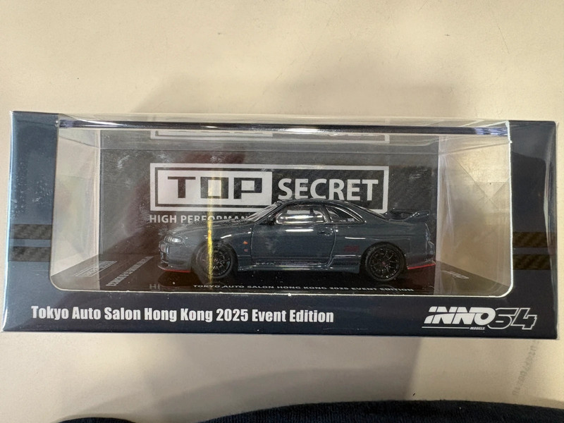 Inno64 Nissan GT-R R33 TAS Hong Kong 2025 Top Secret 1;64
