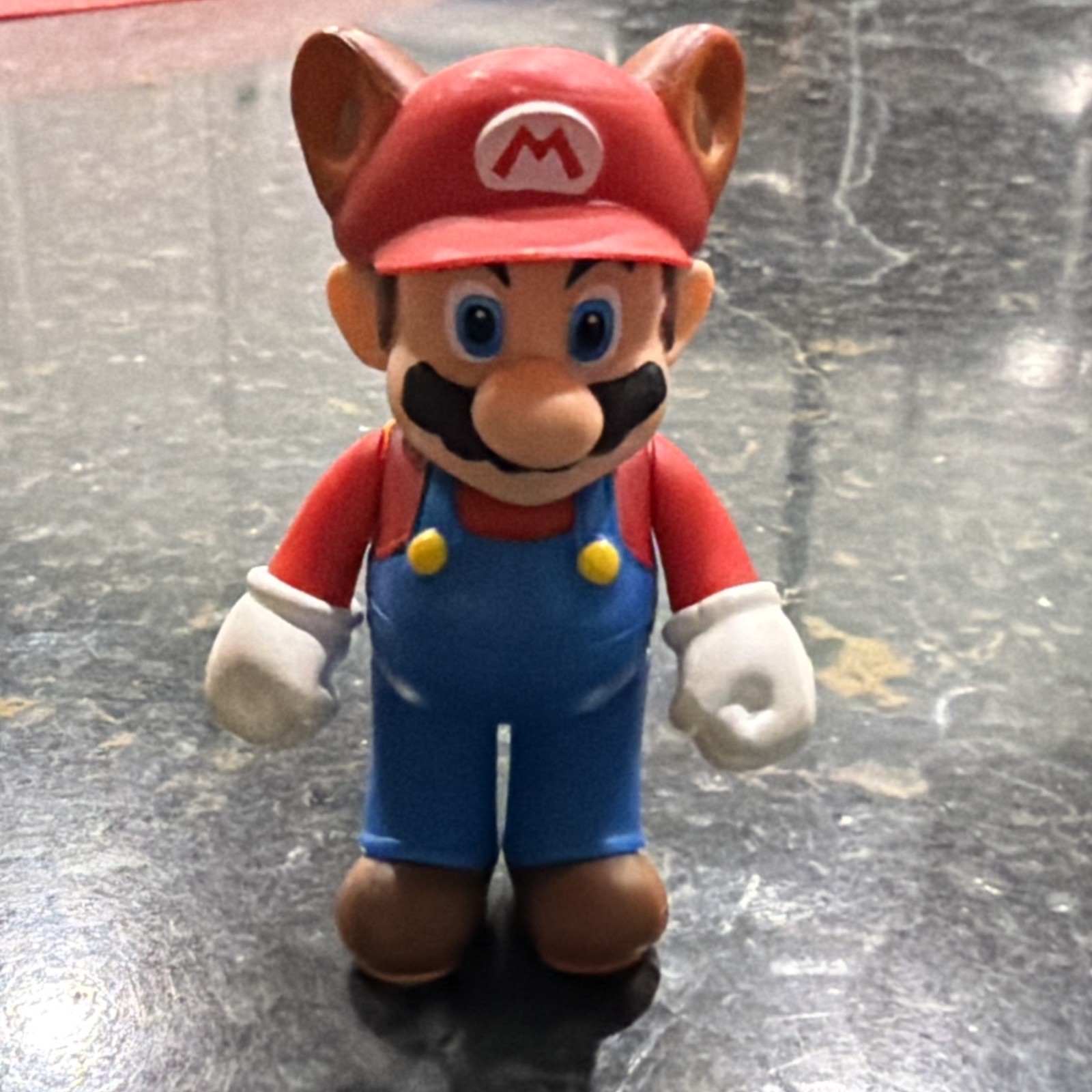 Figurina Nintendo Jakks Raccoon Mario 3" 2015
