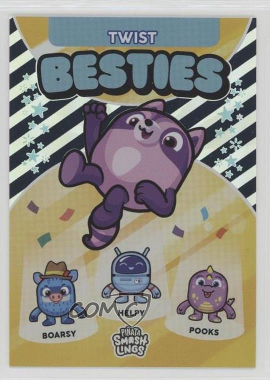 2024 Panini Pinata Smashlings Besties Holo Stripes Twist #163 0i73