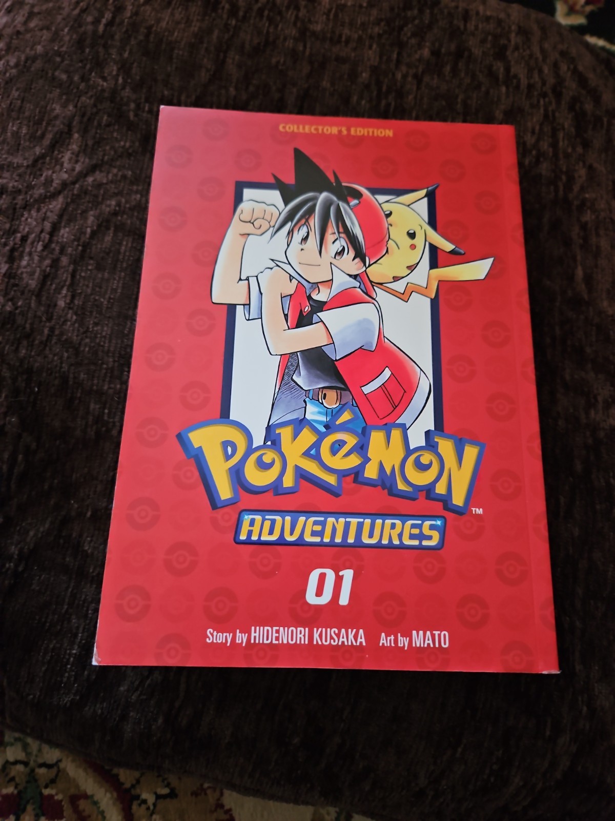 Pokemon Avventure Edizione da Collezione Volume 1 Manga Inglese 1° Edizione Stampa
