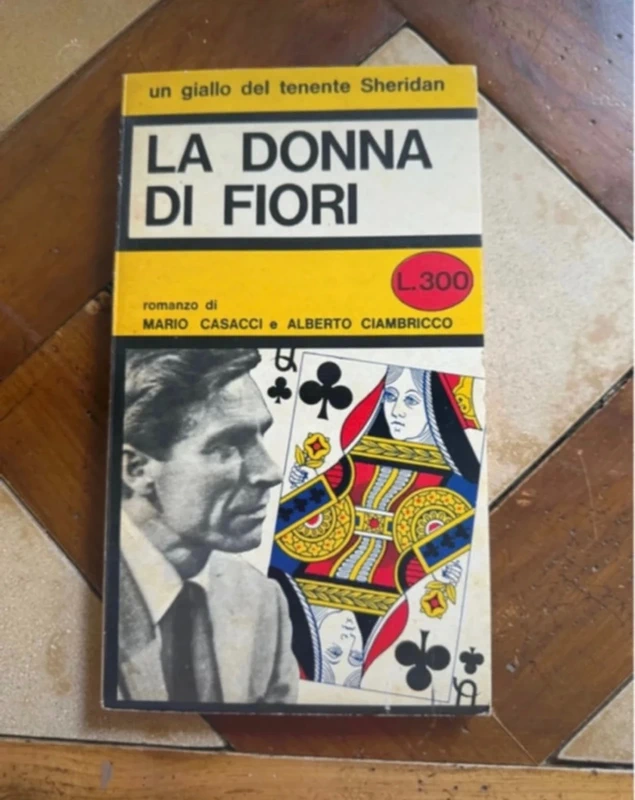 Libro La donna di fiori Casacci Ciambricco Tenente Sheridan