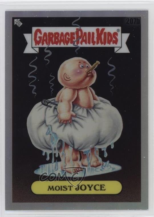 2023 Topps Chrome Garbage Pail Kids Series 6 Refractor Moist Joyce #207b 1md