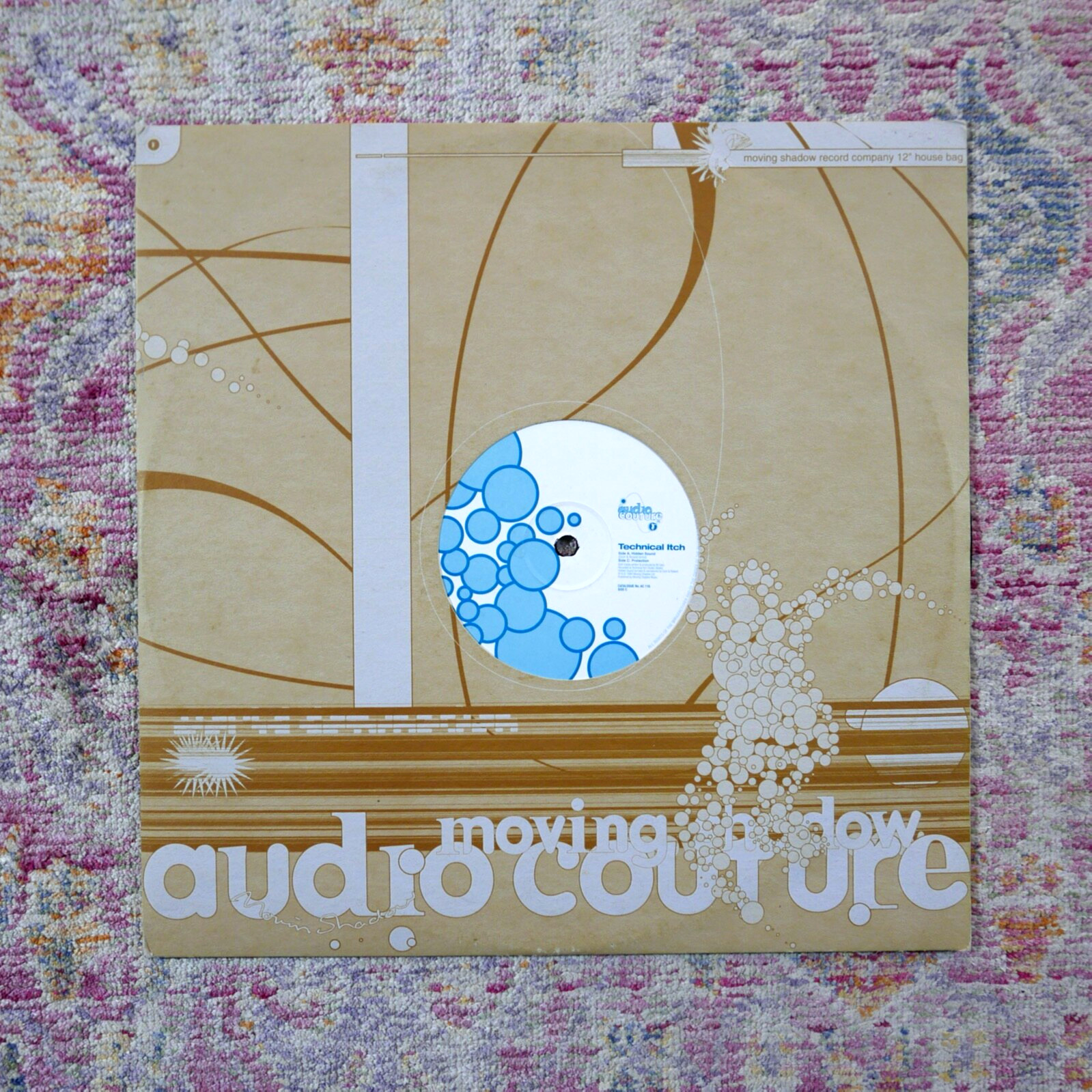 Technical Itch Hidden Sound Dom & Roland Remix 12” Audio Couture AC116 1998 D&B