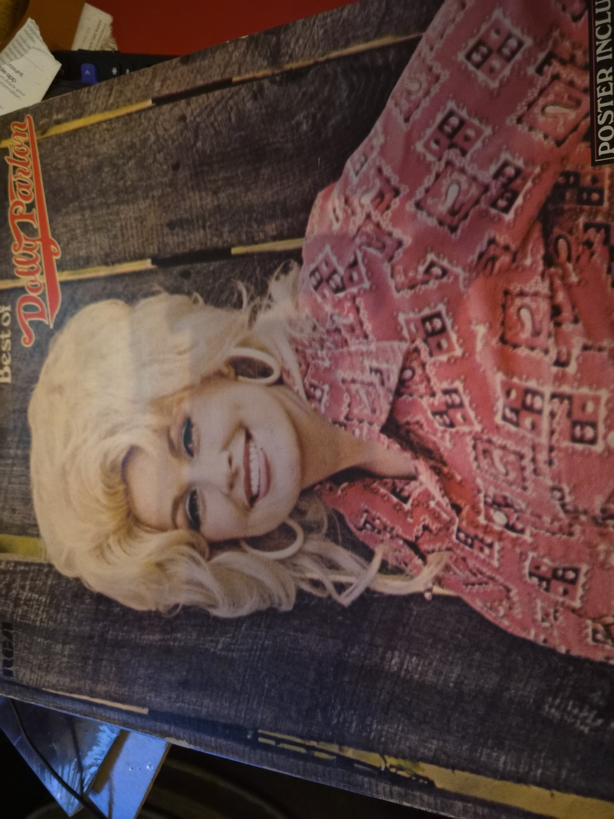 Best Of Dolly Parton Vinyl Record Mint Vinyl With Poster Sleeve Good