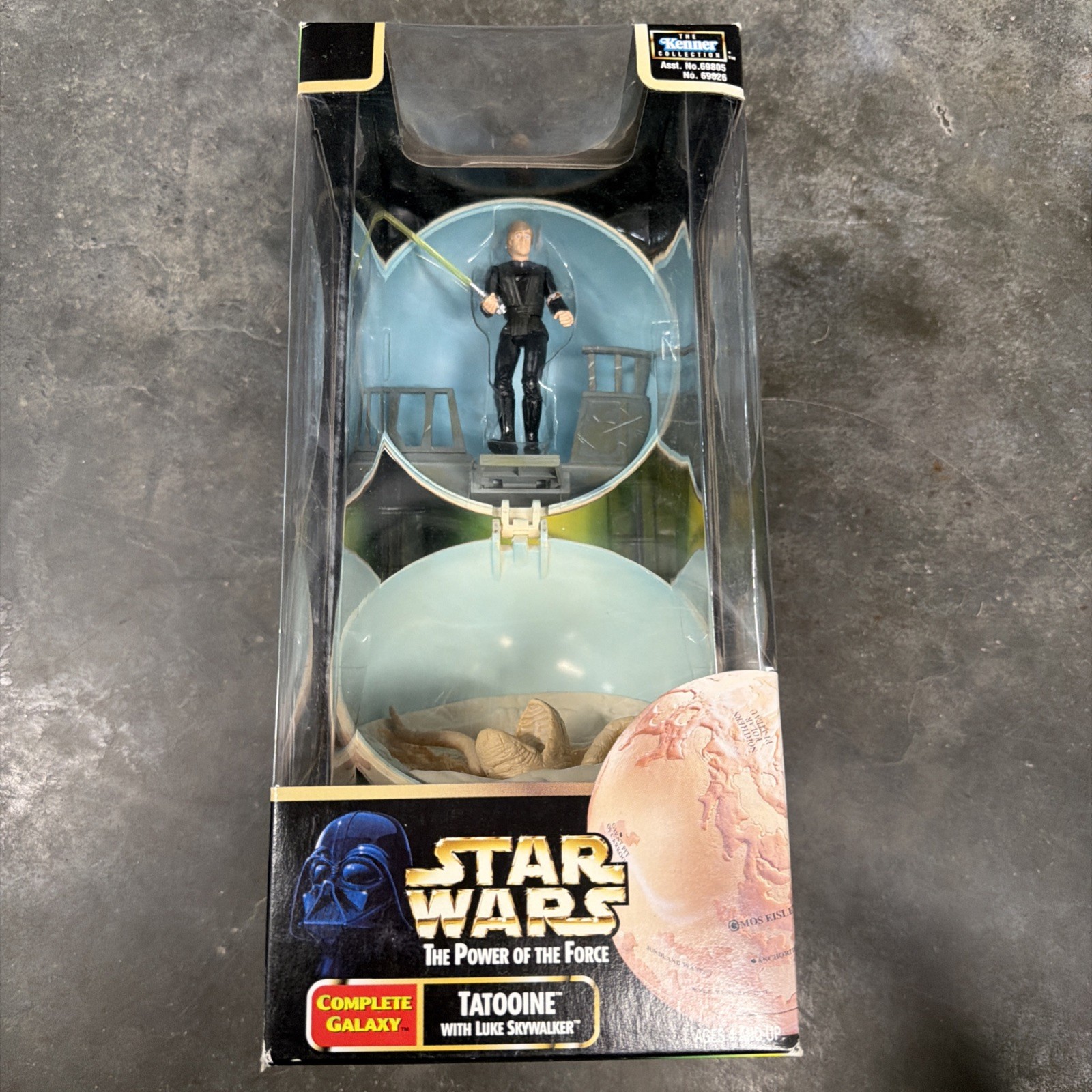Star Wars Potere della Forza POTF Tatooine con Luke