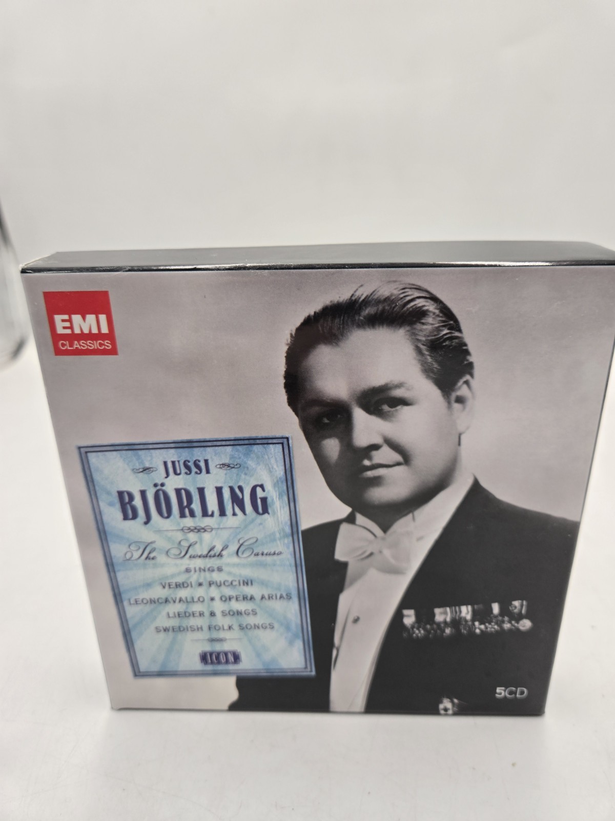 Verdi, Puccini, Jussi Björling: The Swedish Caruso Sings (5 CD Box Set, 2008)