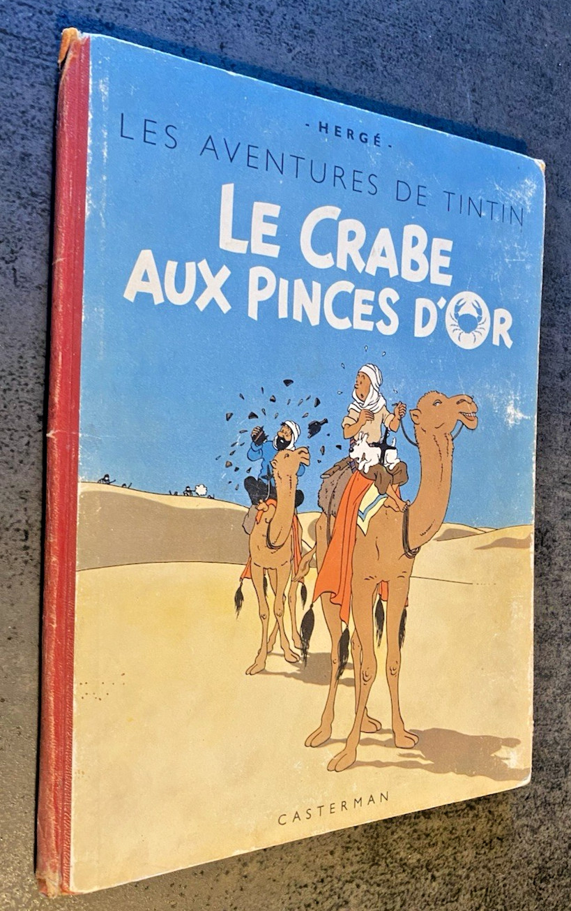 TINTIN Le Crabe aux Pinces d'Or  N°11 B1 - 1947 -Cote BDM 1000 € - Très Correct