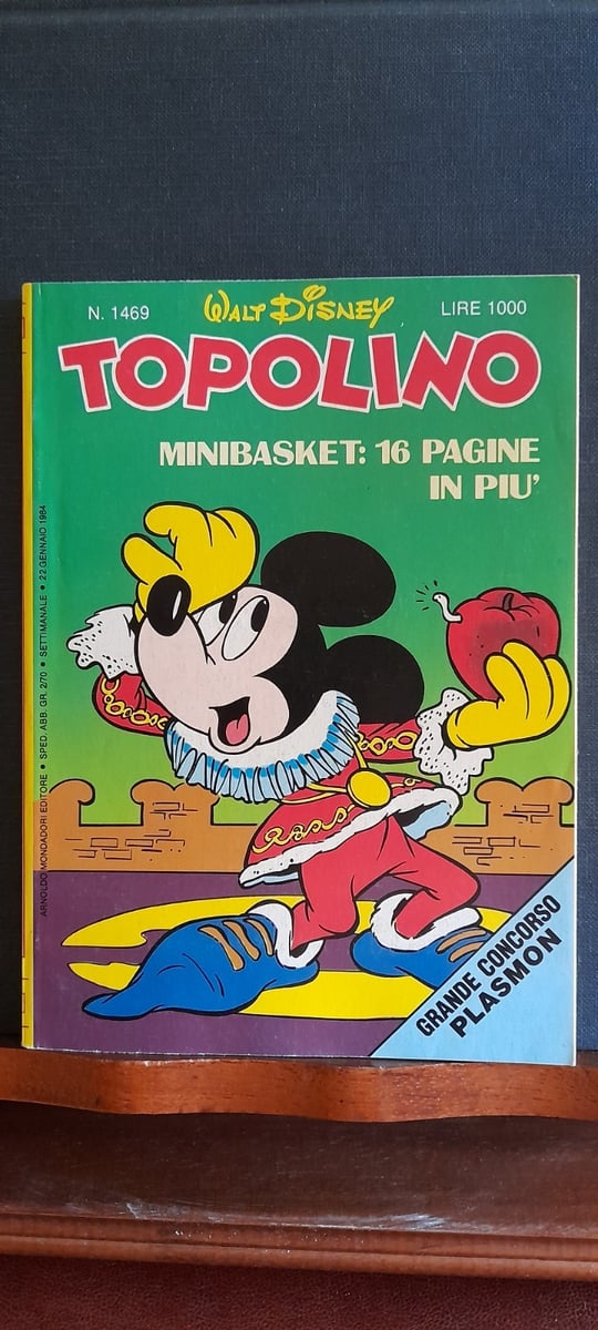 TOPOLINO LIBRETTO 1469 del 22-1-1984 - EDICOLA