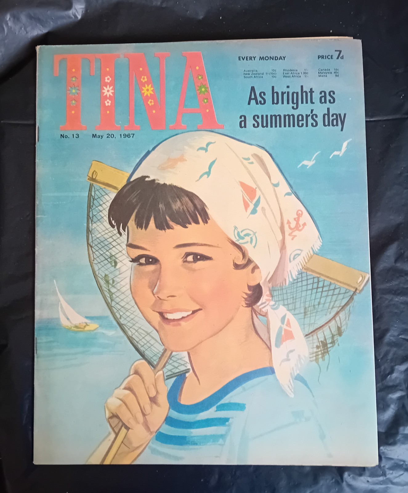 TINA comic #13 (20/05/1967). Jane Bond/Trolls/Black Beauty. VGC