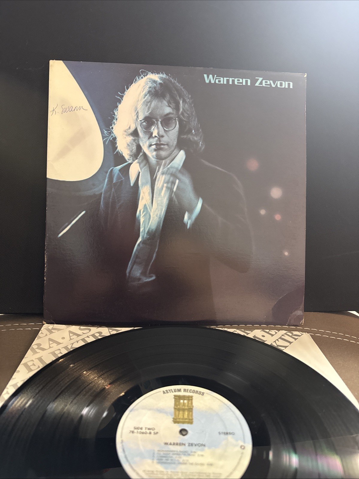 Warren Zevon - Warren Zevon 1st Press 7E-1060-A SP Asylum 1976 - Vinyl EX/VG+