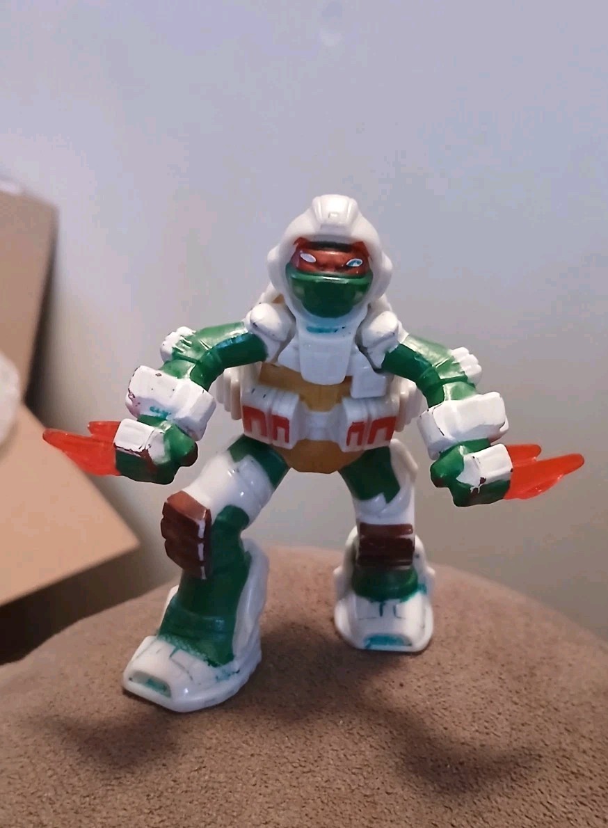Teenage Mutant Ninja Turtles Dimension X Raphael McDonald's giocattolo 2016 Space Raph 