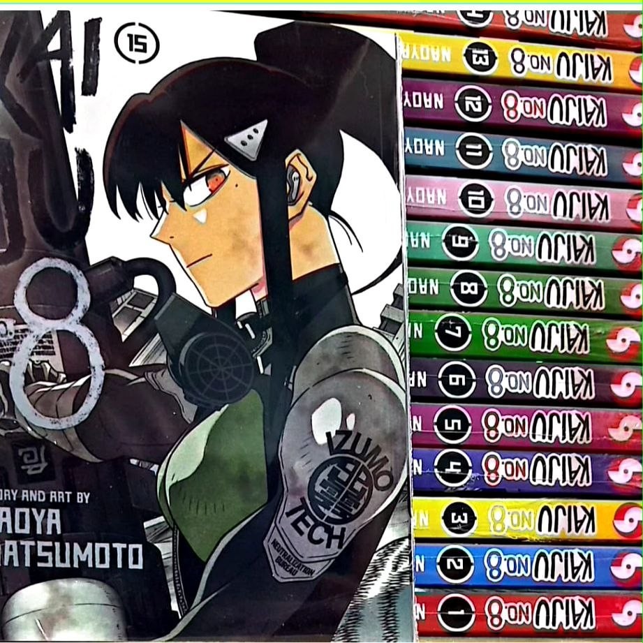Kaiju n. Serie 8 manga set completo vol. Versione inglese 1-16 + spedizione DHL