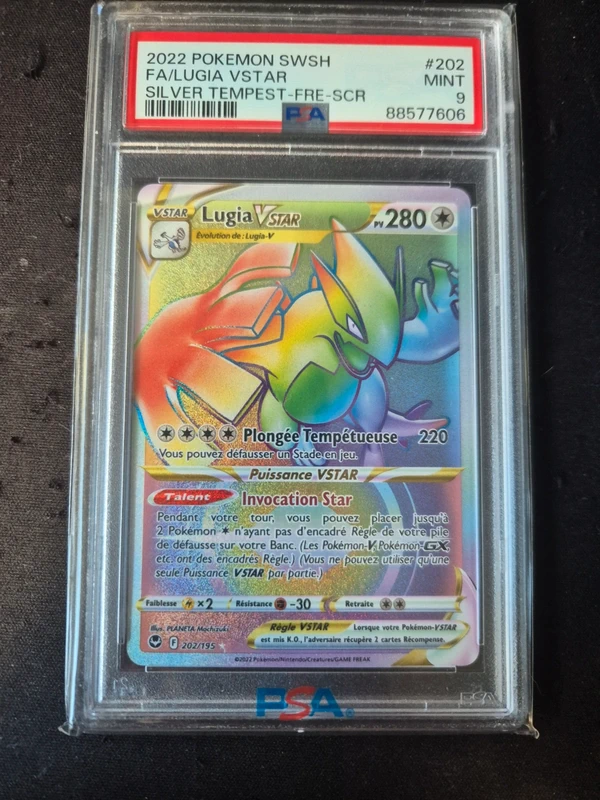 Lugia VSTAR Rainbow PSA9