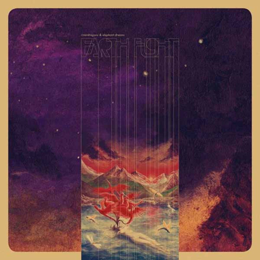 Earth Flight - Riverdragons & Elephant Dreams (Amber Purple 2Lp) - Metal - Music