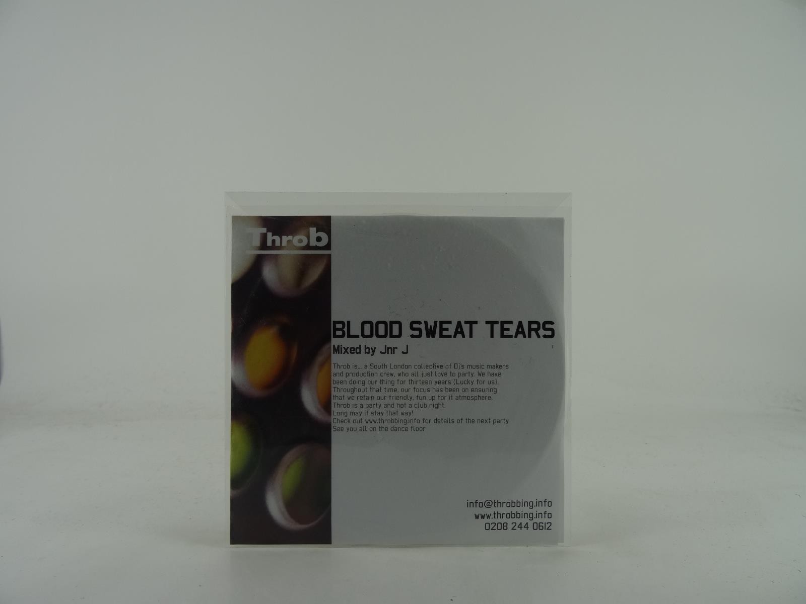JNR J BLOODSWEAT AND TEARS (368) 14 Track Promo CD Album including Picture Sleev