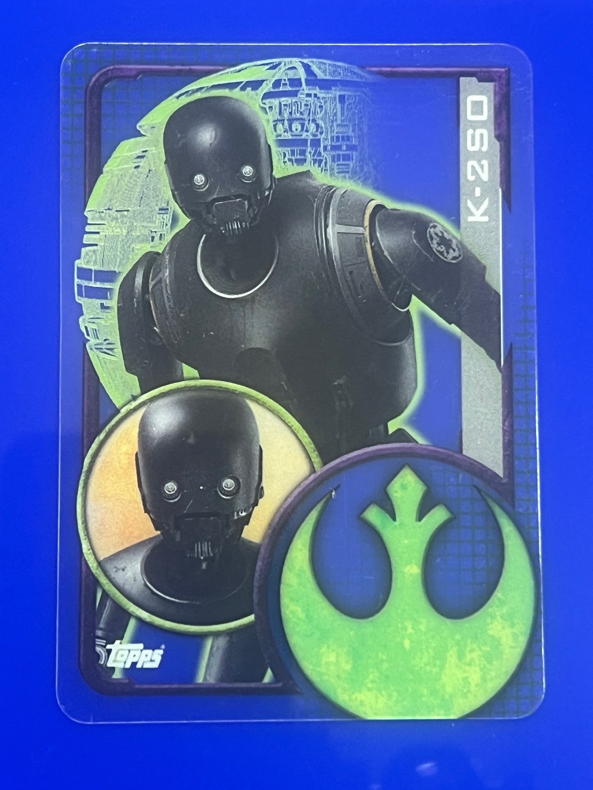2016 Topps Star Wars: Rogue One UK Acetate K-2SO #196