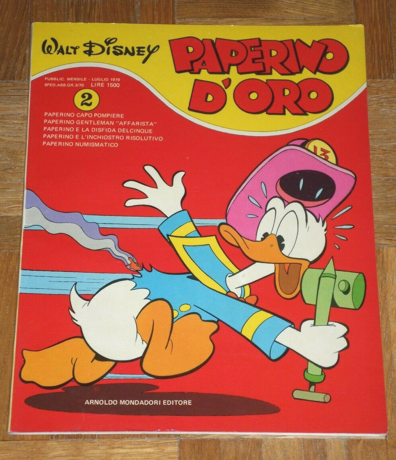 "PAPERINO D'ORO" N. 2 - Luglio 1979 - Mondadori (Walt Disney)