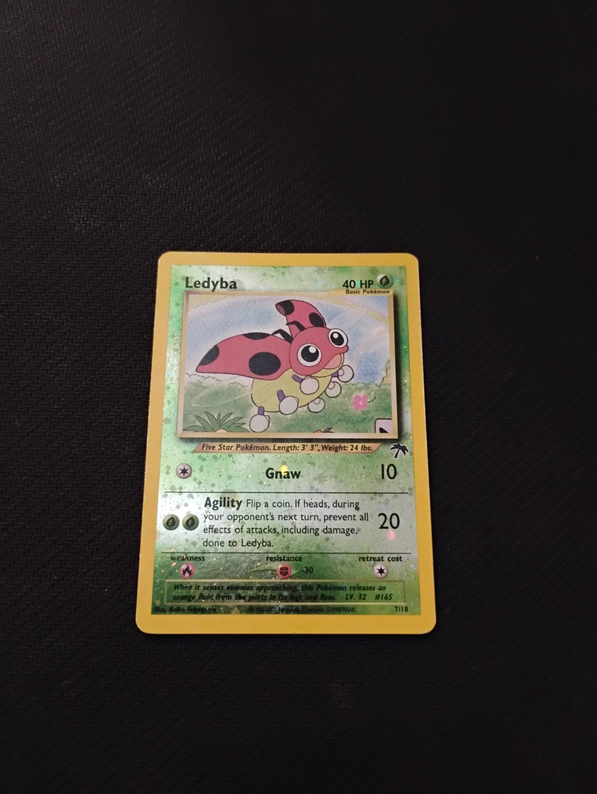 Ledyba 07/18 Isole del Sud Reverse Holo MP Swirl