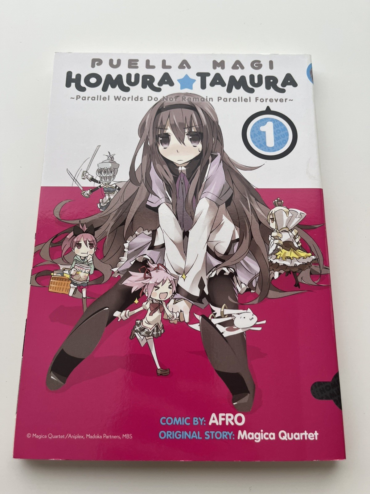 Puella Magi Homura Tamura Volume 1 Manga Inglese Mondi Paralleli 1° Yen 2015
