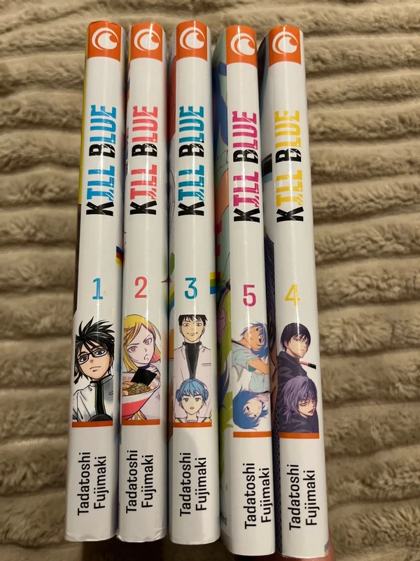 Lot tomes 1 à 5 « Kill Blue »