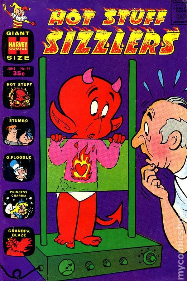 Hot Stuff Sizzlers #41 FN- 5.5 1970 Immagine Stock Bassa Qualità