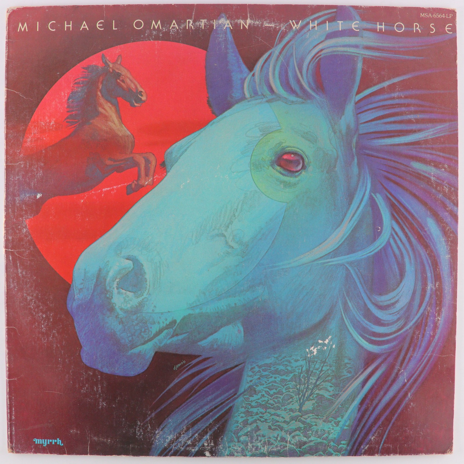 Michael Omartian – White Horse 1974 Christian 12" LP Vinyl Record DSD-50185
